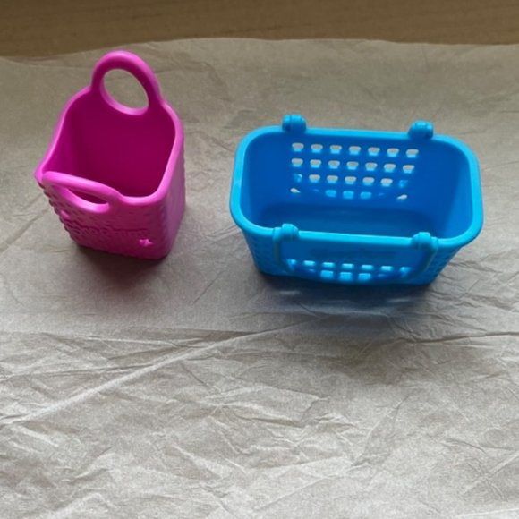 Shopkins  Ring Blue Kitty Flats Mia Mirror 2 Shopping Bags McDonalds 2015 - Picture 4 of 10